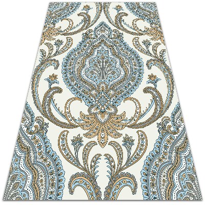 Teppich auf pvc Paisley Texture