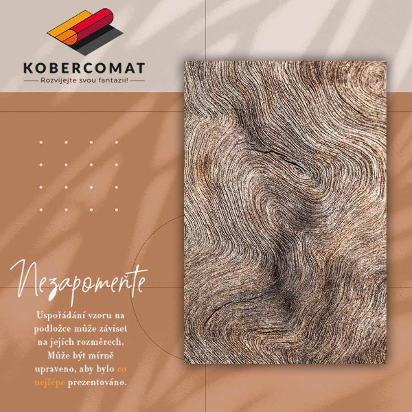 Teppich auf pvc Holzgläser