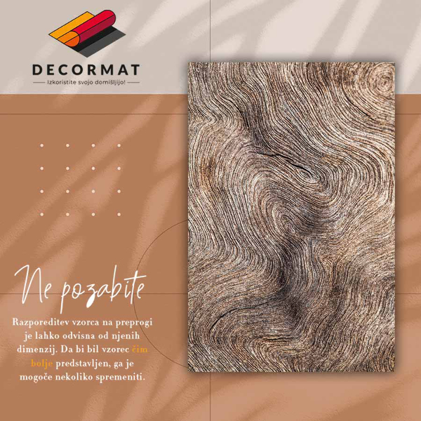 Teppich auf pvc Holzgläser