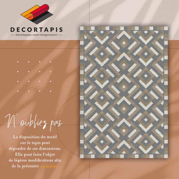 Pvc teppich Aztekische Geometrie