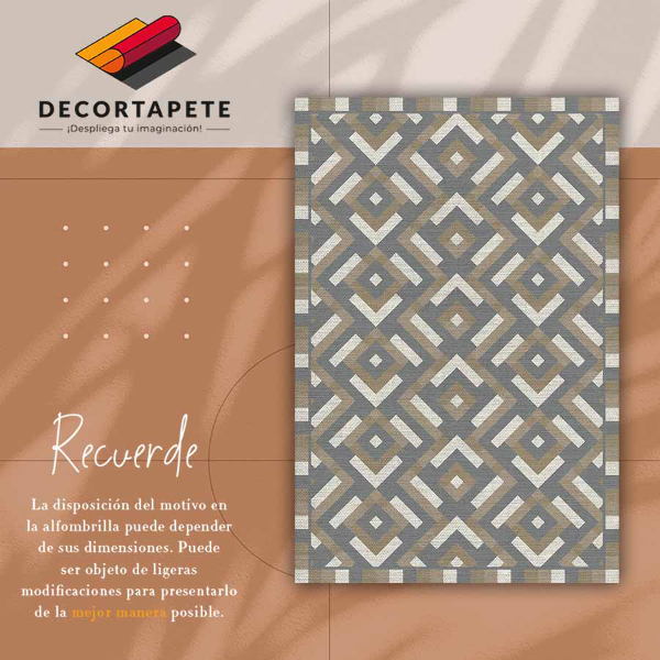Pvc teppich Aztekische Geometrie