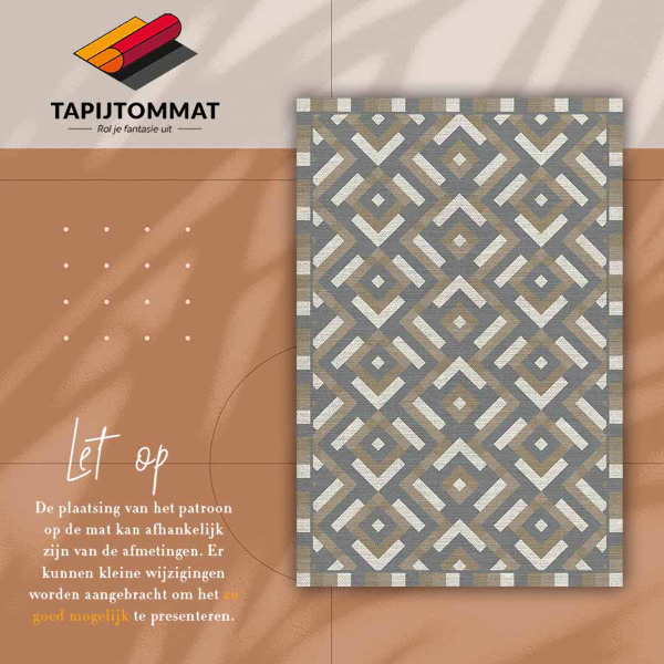 Pvc teppich Aztekische Geometrie