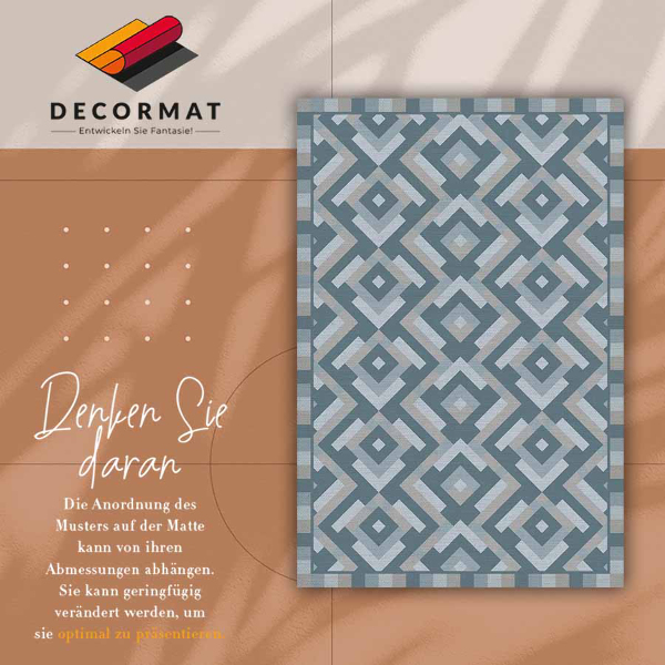 Teppich pvc Aztekische Geometrie