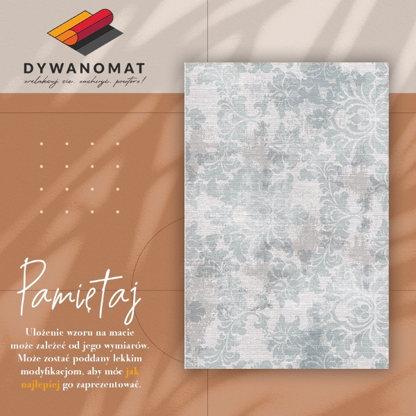 Vinyl teppich Persische Blumen