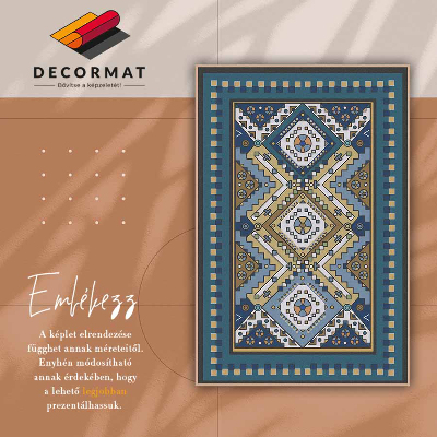 Vinyl teppich läufer Marokkanische Muster