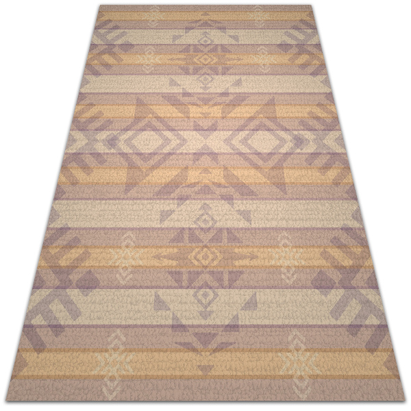 Vinyl teppich Indische Geometrie