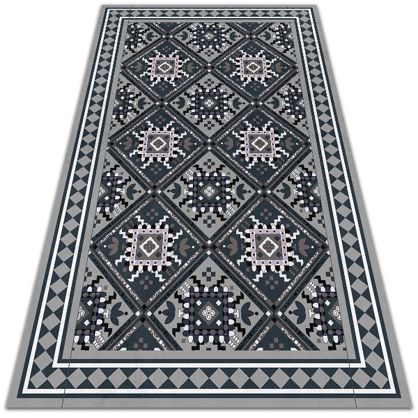 Teppich auf pvc Arabische Geometrie