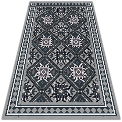 Teppich auf pvc Arabische Geometrie