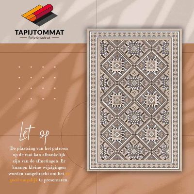 Vinyl teppich Arabische Geometrie