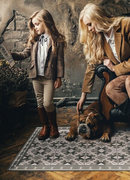 Teppich pvc Geometrische Romanen