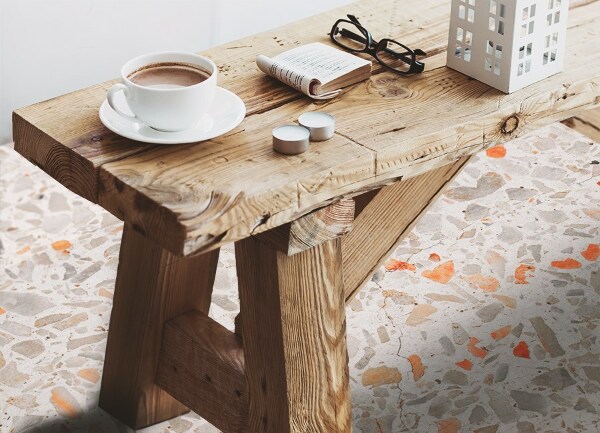 Pvc teppich Marmor