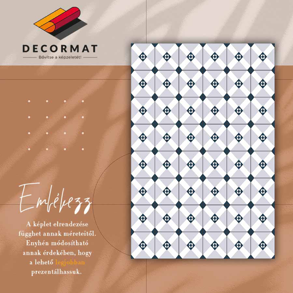 Pvc teppich Geometrische Romanen