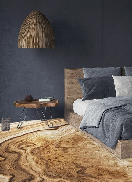Vinyl teppich Holzgläser