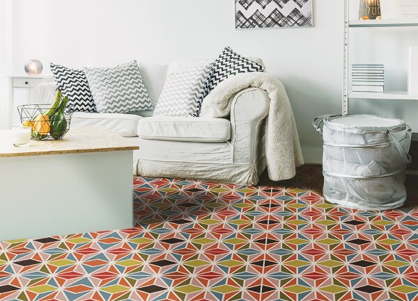 Pvc teppich Abstraktes Kaleidoskop