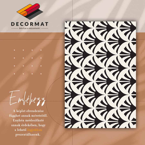 Pvc teppich Geometrische Blätter