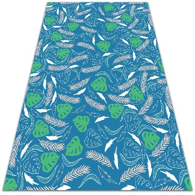 Pvc teppich Hawaiische Blätter
