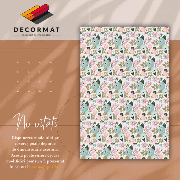Teppich pvc Blume