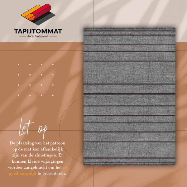 Teppich pvc Graue Gürtel