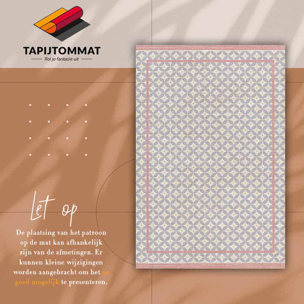 Vinyl teppich Sechskantmuster