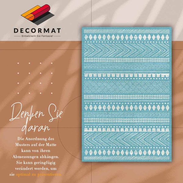 Vinyl teppich Indische Textur