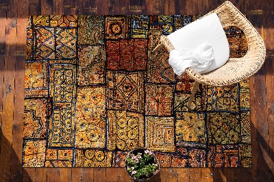 Gartenteppich Türkisches Mosaik