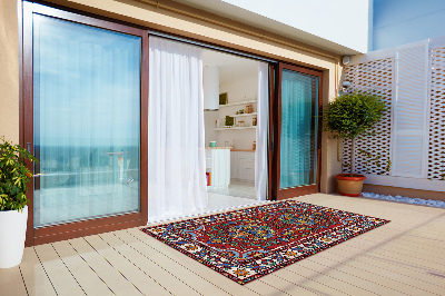 Teppich terrasse Alter persischer Stil
