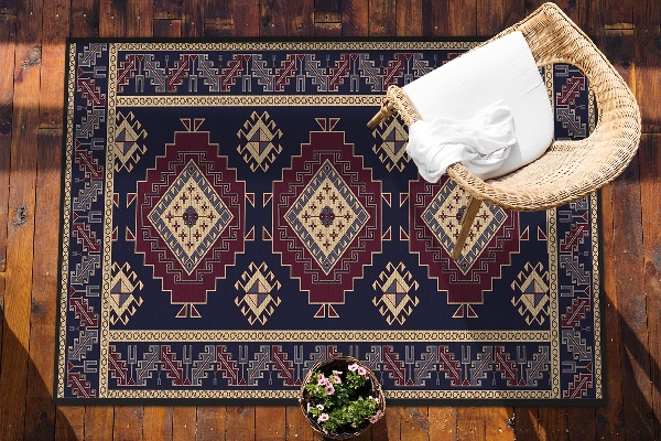 Outdoor teppich Geometrische Abstraktion