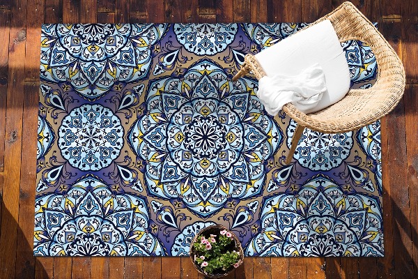 Outdoor teppich Mandala