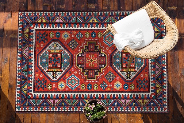 Teppich terrasse Traditioneller Volkstil