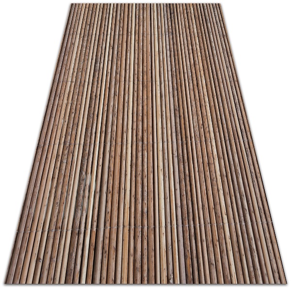 Outdoor teppich Bambusmatte