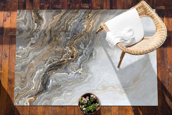 Outdoor teppich Pearl-Marmor