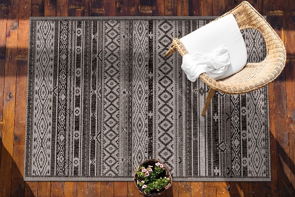 Terrassenteppich Indische Muster