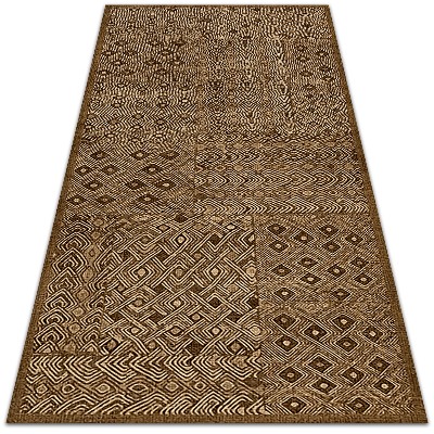 Teppich terrasse Tribal-Muster