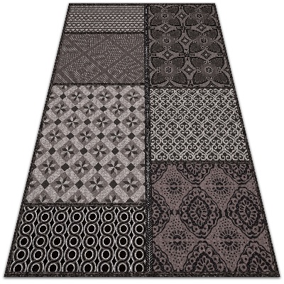 Teppich terrasse Kombination aus verschiedenen Designs