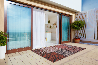 Teppich terrasse Mischung von Stilen