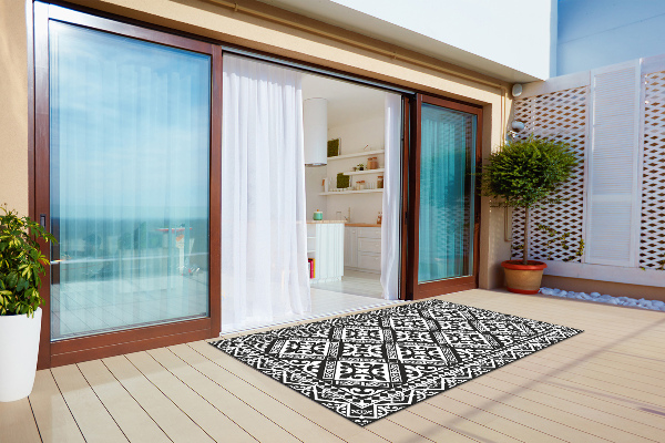 Teppich terrasse Geometrische Muster