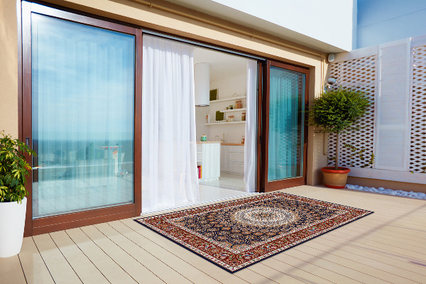 Terrassenteppich Hypnotisierte Mandala