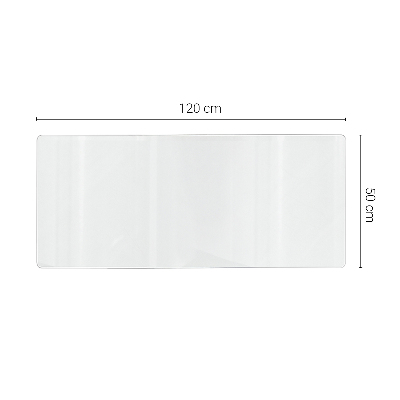 Weiches Glas für den Schreibtisch