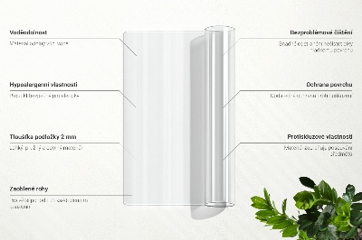 Weiches Glas für den Schreibtisch