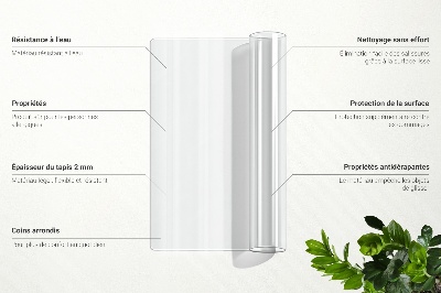 Weiches Glas für den Schreibtisch