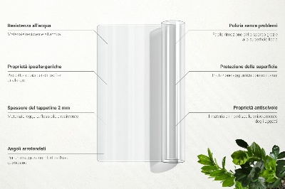 Weiches Glas für den Schreibtisch
