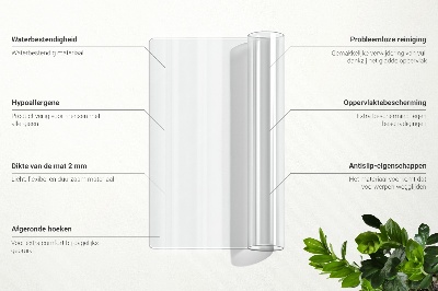 Weiches Glas für den Schreibtisch