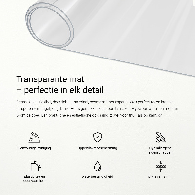Weiches Glas für den Schreibtisch