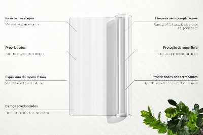 Weiches Glas für den Schreibtisch