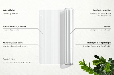 Weiches Glas für den Schreibtisch