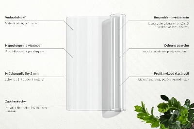 Weiches Glas für den Schreibtisch