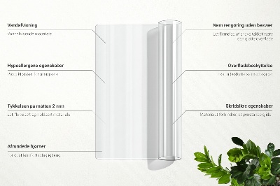 Weiches Glas für den Schreibtisch