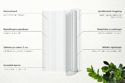 Weiches Glas für den Schreibtisch