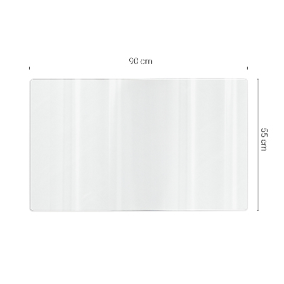 Weiches Glas für den Schreibtisch