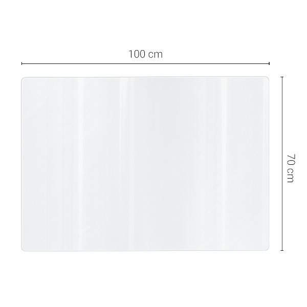 Weiches Glas transparent
